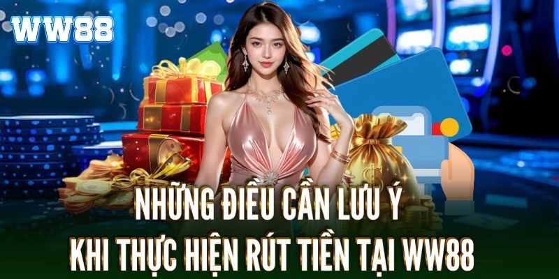 Một số điểm cần ghi nhớ khi thực hiện việc rút tiền tại nhà cái