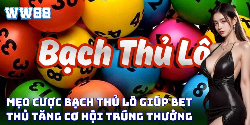 Bạch Thủ Lô WW88 – Dự Đoán Chuẩn Xác, Trúng Đậm Cực Dễ!